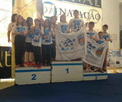 Equipa do Clube de Natação de Alcobaça