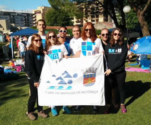 Equipa de Masters do Clube de Natação de Alcobaça