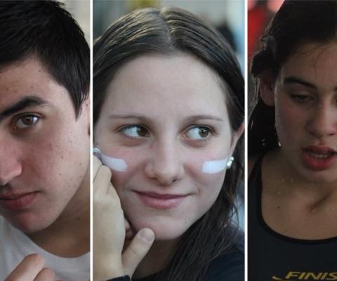 Francisco Tomás, Inês Silva e Alexandra Silva
