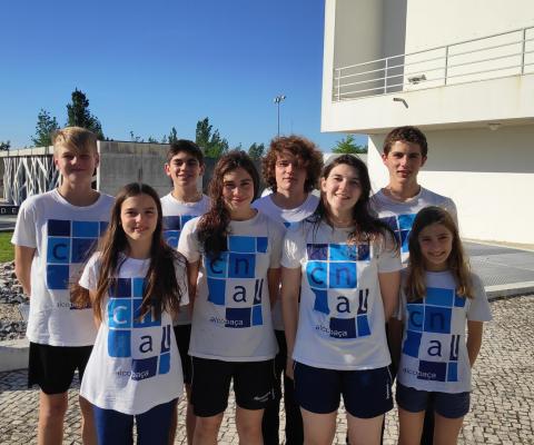 Equipa do CNAL presente nestes campeonatos.