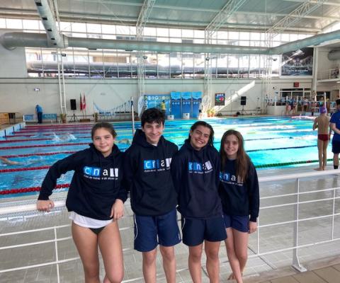 Equipa de Competição no ll Meeting Internacional de Leiria