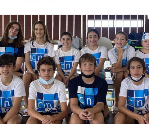Infantis do Cnal na prova de Abertura