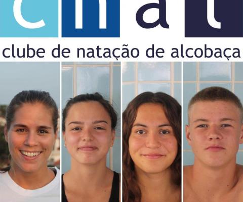 Nadadores do CNAL que participaram 
