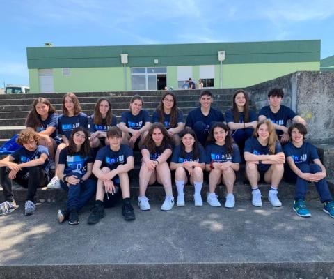 Nadadores do CNAL que participaram 